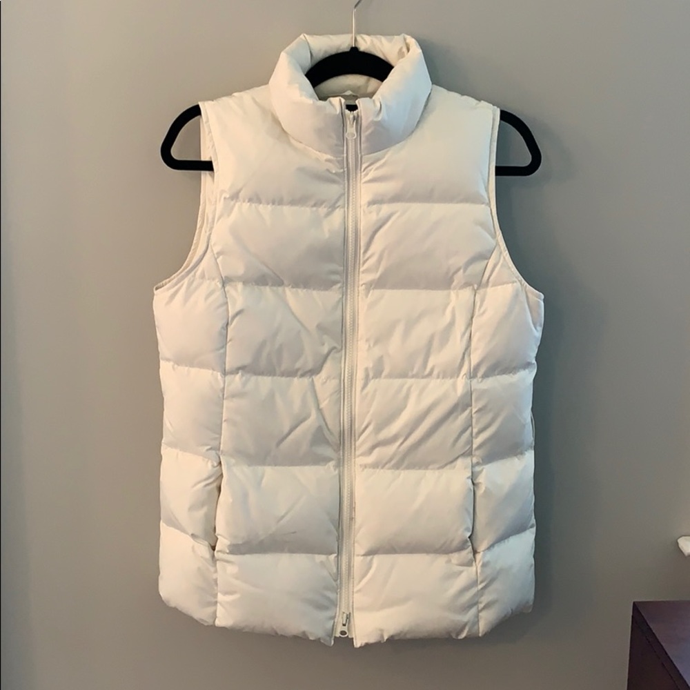Gap Ivory Puff Vest - Picture 1 of 7